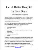Get A Better Hospital in Five Days