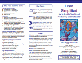 Lean Quick Reference Card