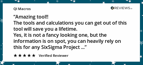 amazing tool for your six sigma projects