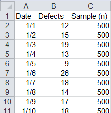 Vertical Excel Data
