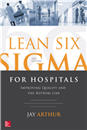 Lean Six Sigma for Hospitals book cover